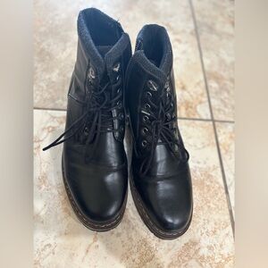 Madden Nyc | Shoes | Madden Nyc Devon Lace Up Boots Black  display picture 2